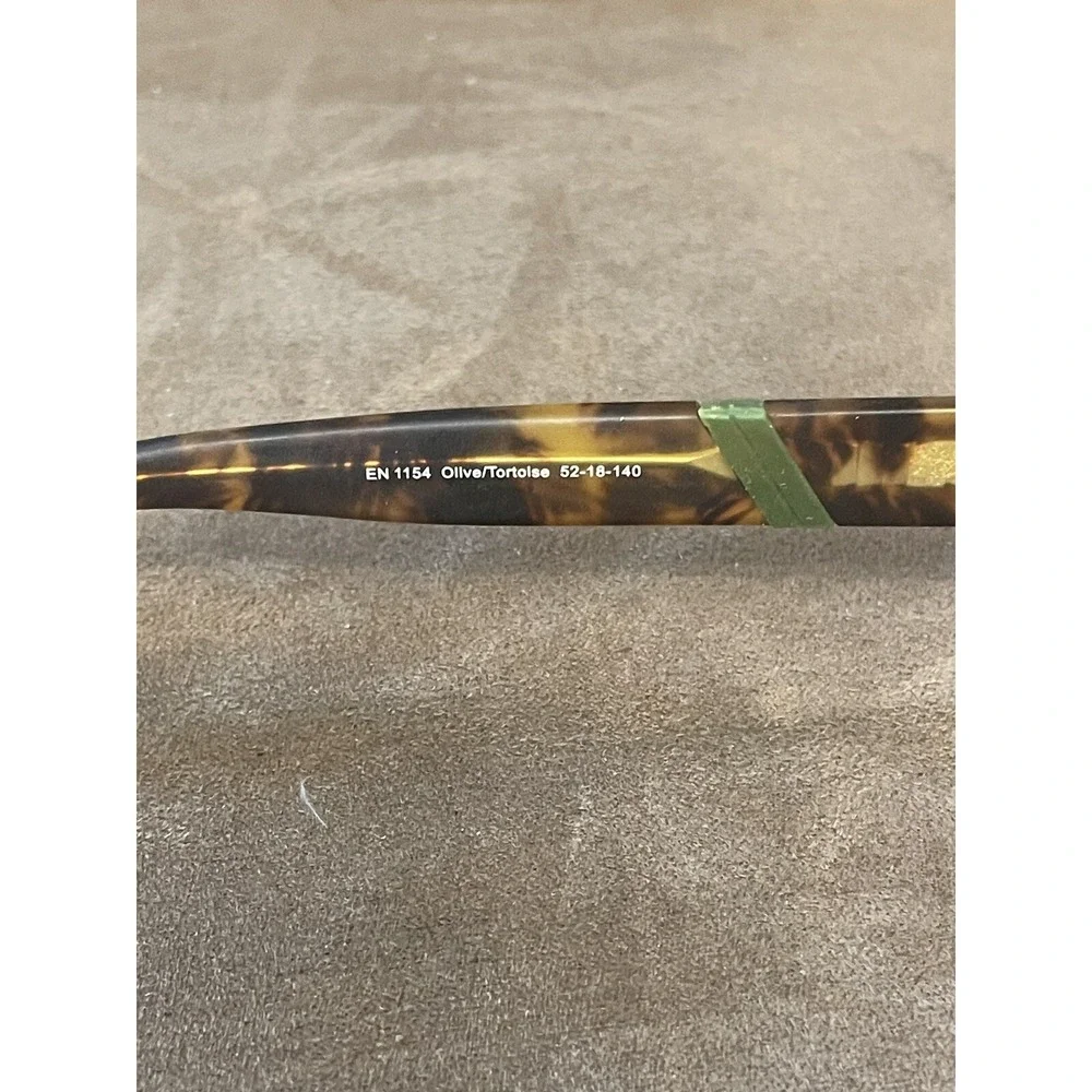 NEW Essential Eyewear EN1154 Full Rim Tortoise Eyeglasses Frame Only 52 18 140mm